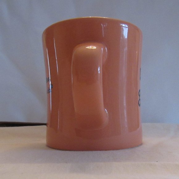 Life is Good Peach Color Coffee Mug EUC - Picture 6 of 8